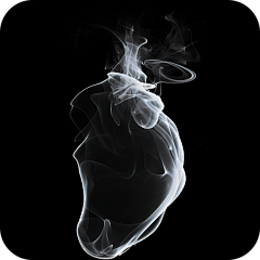 写实烟雾雾气白色有色气体元素贴纸