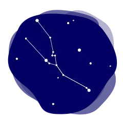 十二星座巨蟹座星轨贴纸