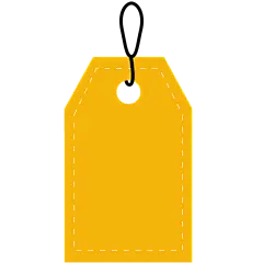 促销通用简约吊牌标签元素素材