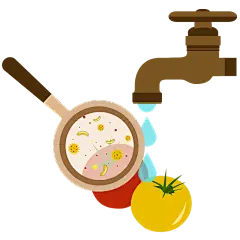 扁平-食品卫生元素医疗贴纸-SVG6