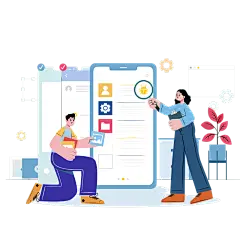 手绘-职业技能元素主题-互联网