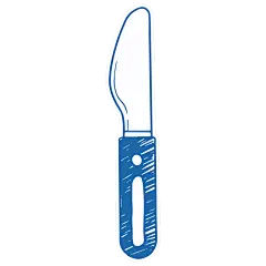 简约风-厨房元素-小刀