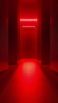 背景通用红色空间背景场景图片素材