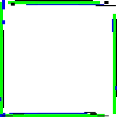 手绘-故障色块边框2