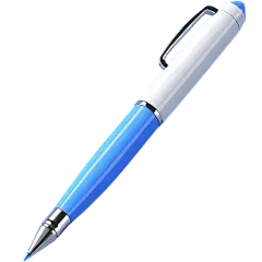 3D立体钢笔贴纸