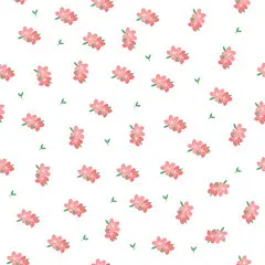 手绘-清新碎花背景1