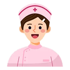 ICON-人物头像元素-护士