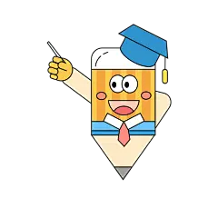 橡皮管风格铅笔元素贴纸