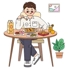 孟菲斯-人物元素贴纸