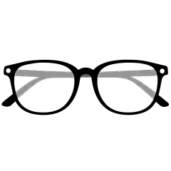 常规内容-图标系列扁平风服装服饰眼镜图标元素