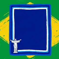 Brazil Independence Day Simplistic Background Image