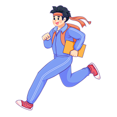 卡通感教育培训人物元素