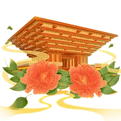 建筑地标-金边国潮风-世博馆