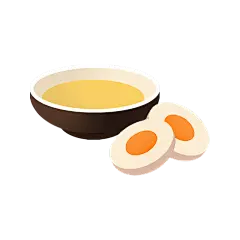 卡通感端午节酒元素贴纸