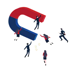 SVG-招聘元素组合贴纸1