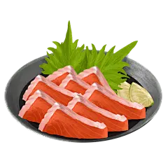 手绘-日本料理美食元素-刺身2
