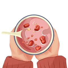 腊八大寒祝福腊八粥手势公众号首图