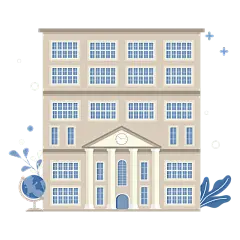 矢量-学校建筑元素
