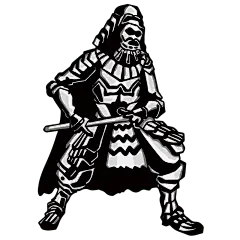 欧洲骑士铠甲人物贴纸-SVG3
