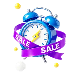 促销系列闹钟元素