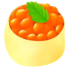日料美食类插画贴纸-寿司