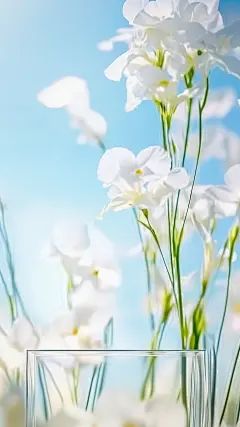 立春&春天实景感花朵近景背景