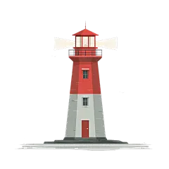 常规内容-建筑系列3D风建筑塔图标元素