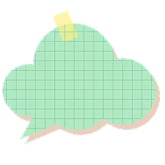 扁平-便利贴图框基础装饰元素6