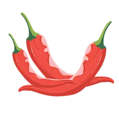 矢量-蔬菜元素-红辣椒