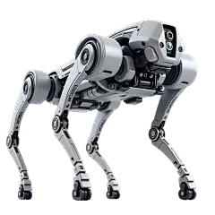 科技风机器狗元素