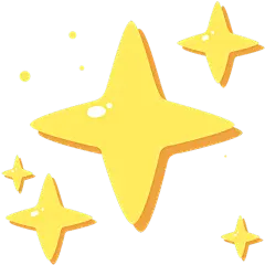 装饰通用黄色手绘星星元素素材