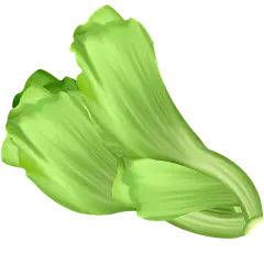 手绘-蔬菜美食元素贴纸-生菜