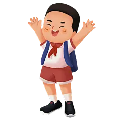 手绘-小学生开学季元素