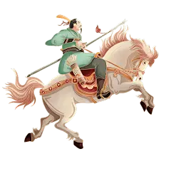 古风-古代骑马元素