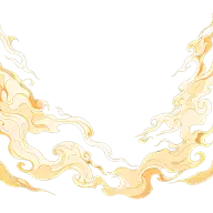 气象系列手绘插画大片祥云云纹