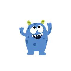 卡通感教育行怪兽元素